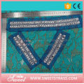 chain and acryle collar sew-on applique set